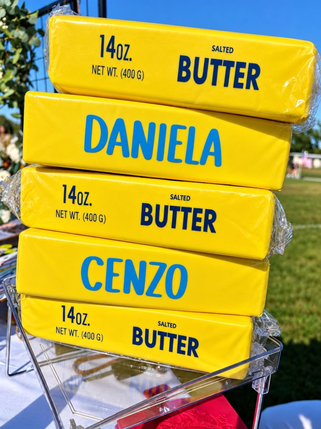 Personalized Jumbo Butter Squishy
