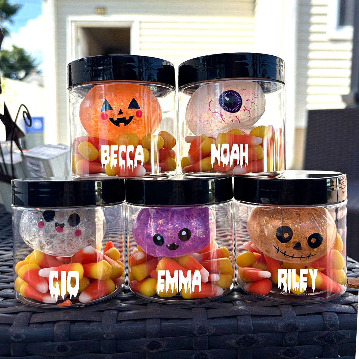 Boo jars • Spooky Dumplings