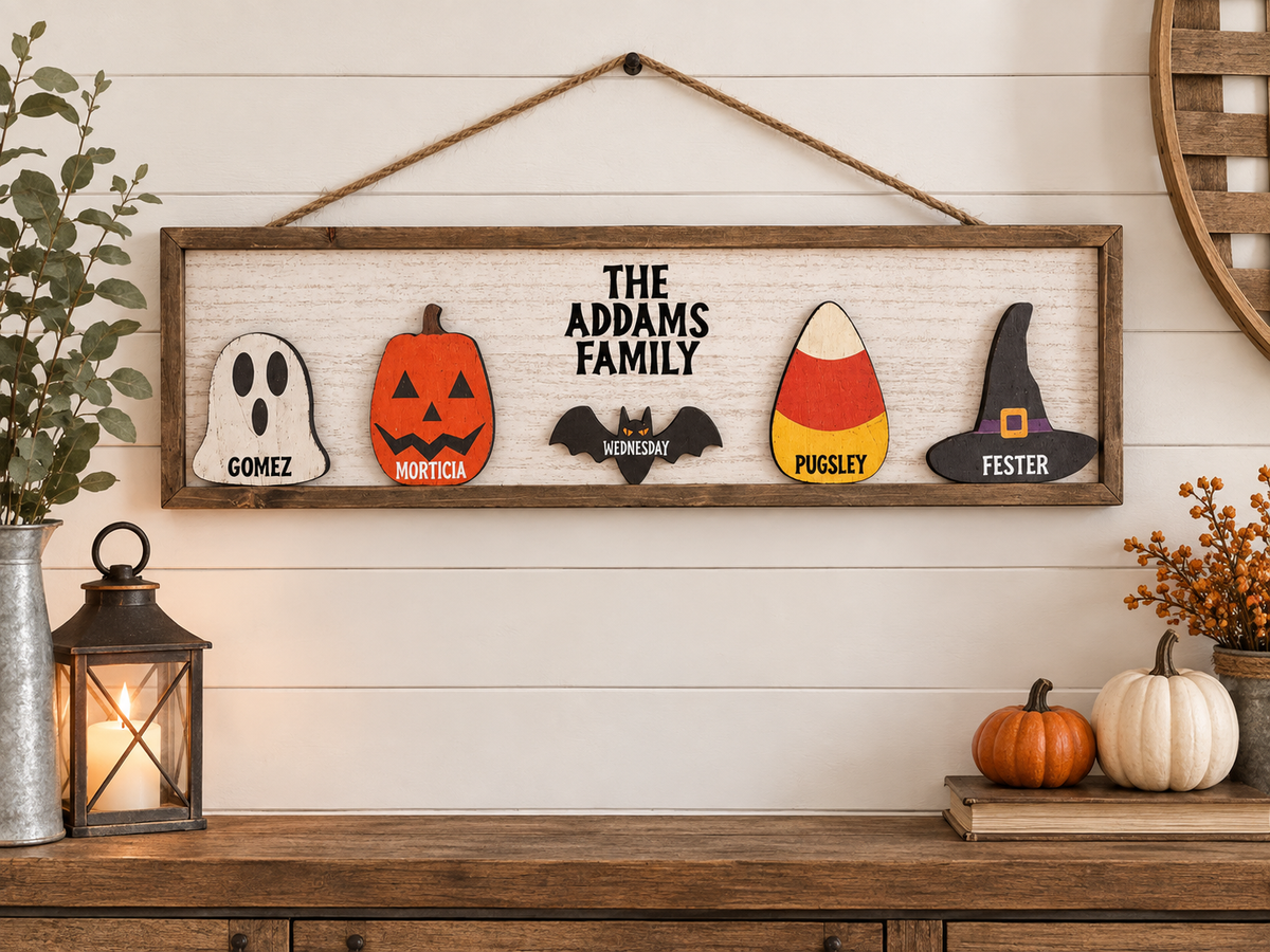 Farmhouse Halloween Wall Decor