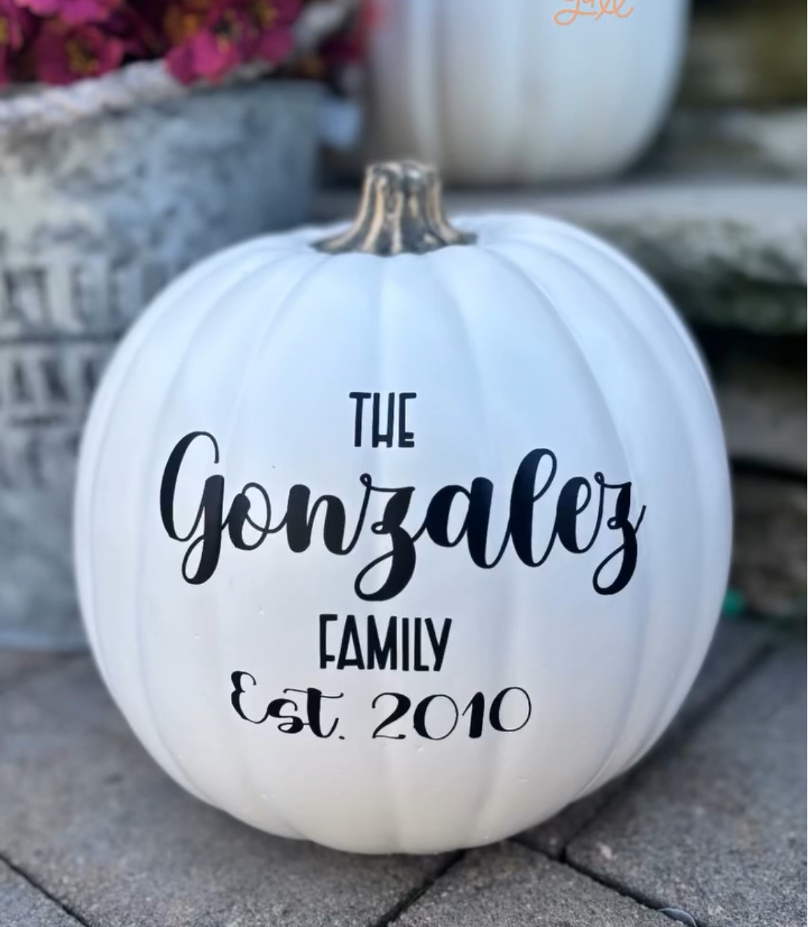 Porch Pumpkins