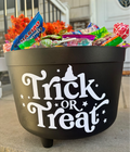 Trick or Treat Bucket XL Monogrammed