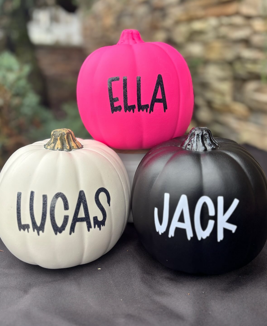 Porch Pumpkins
