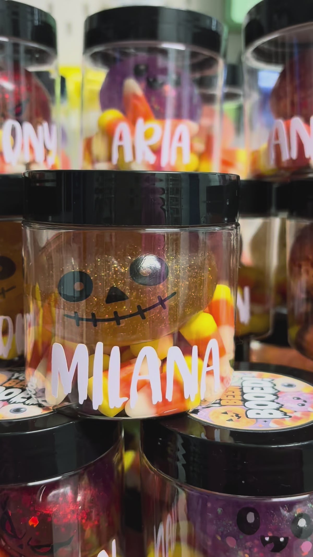 Boo jars • Spooky Dumplings